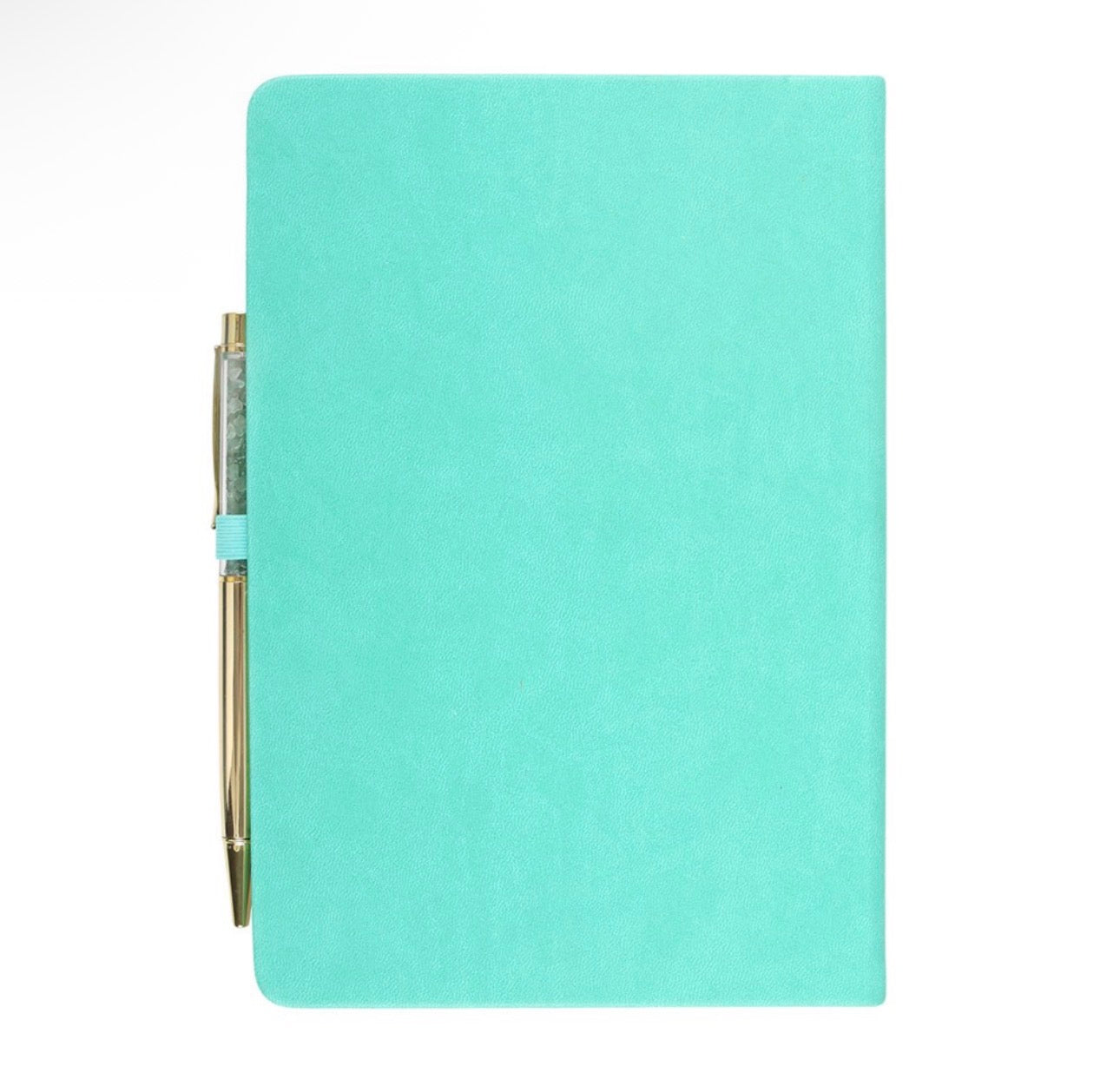DIARIO DE BIENESTAR A5 CON PLUMA DE AVENTURINA