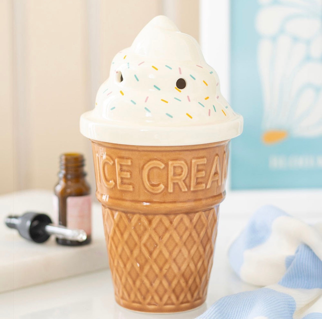 QUEMADOR DE ACEITE PARA CONOS DE HELADO