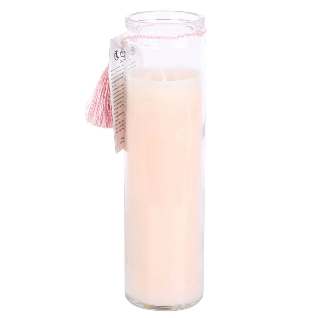 VELA TUBO DE POMELO ROSA SOL