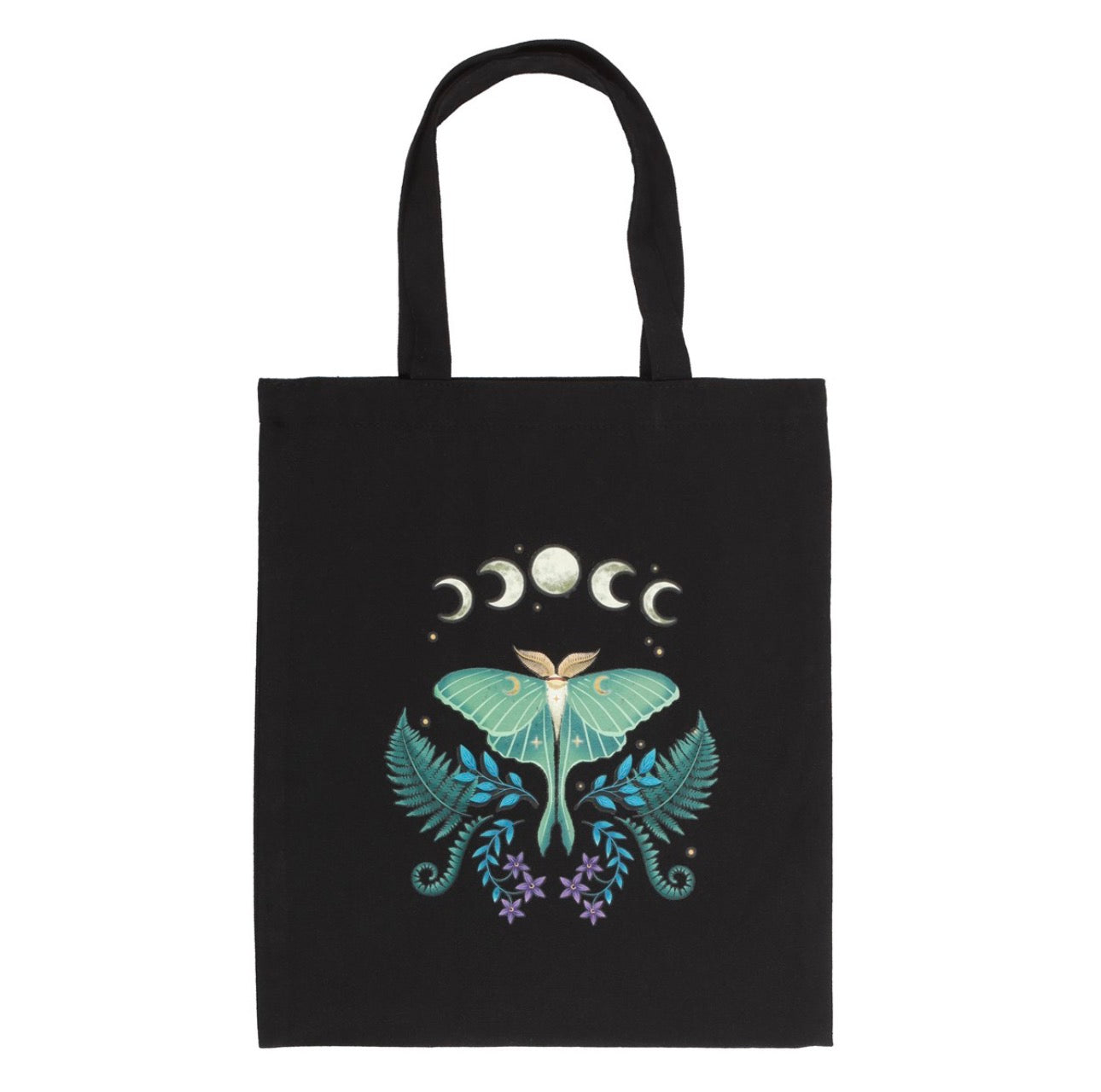 BOLSO TOTE DE POLIALGODÓN LUNA MOTH