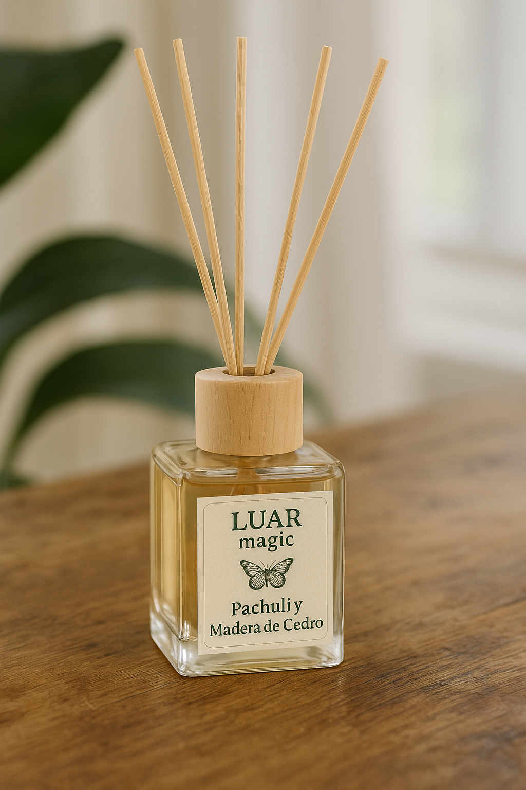 Difusor de Varillas Pachulí y Madera de Cedro 100 ml