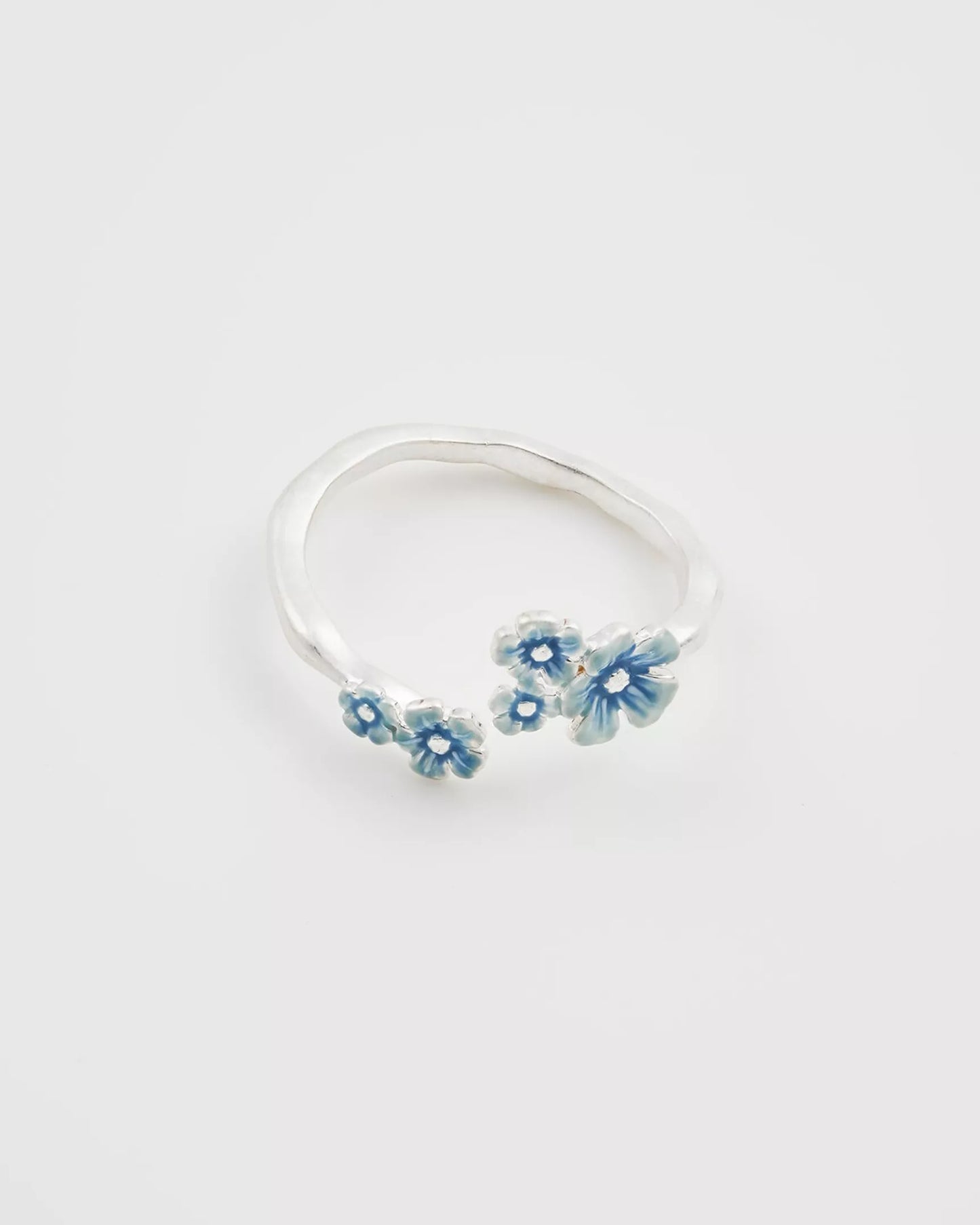 FABLE Anillo de plata No me olvides