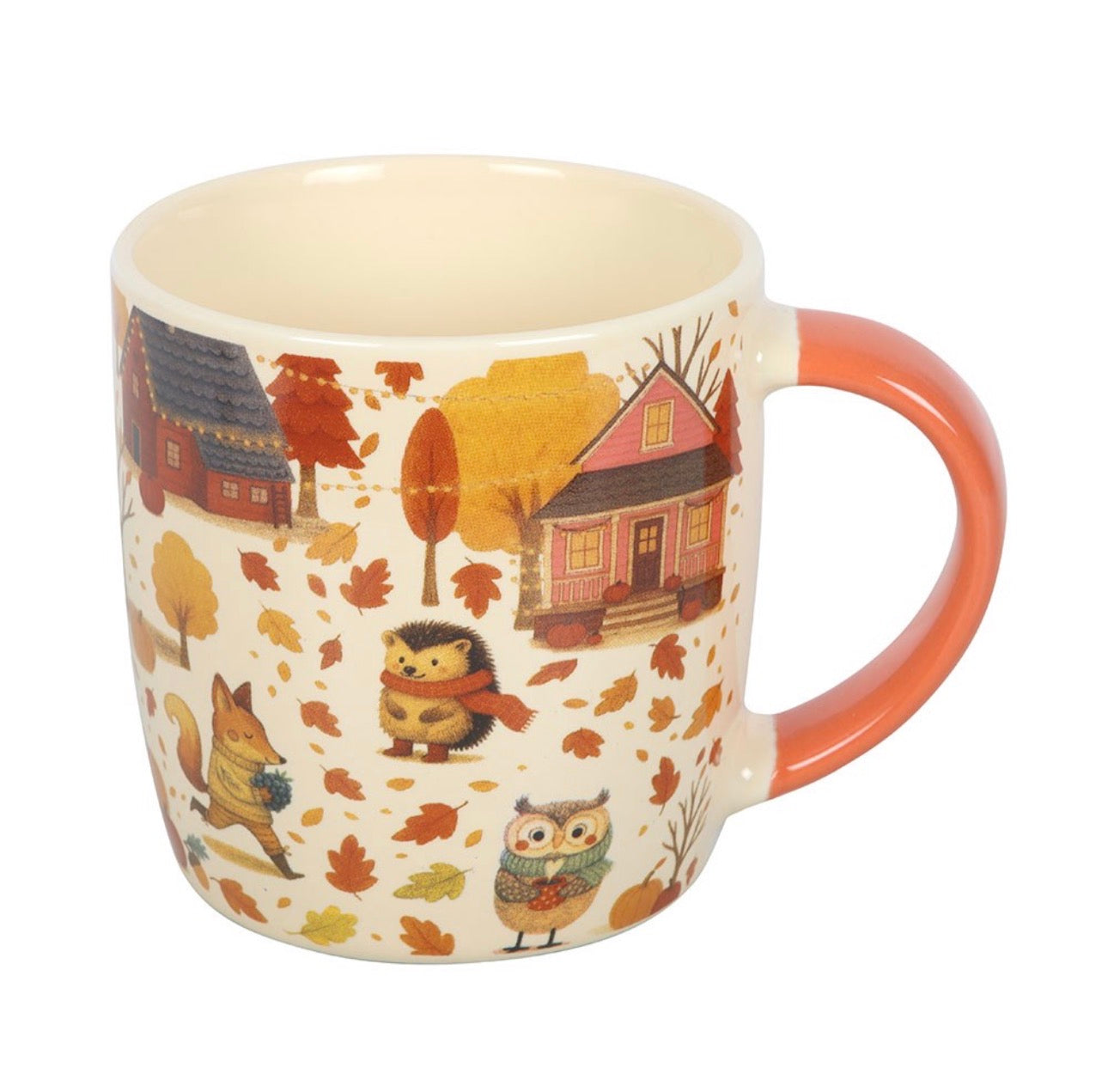 JUEGO DE TAZA Y COLADOR DE TÉ OTOÑO