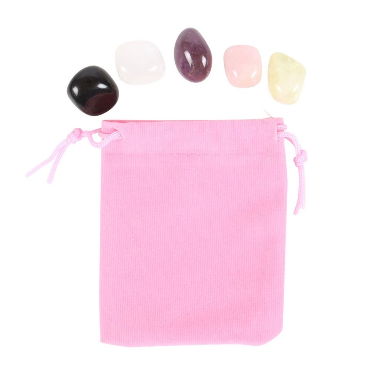 JUEGO DE PIEDRAS RODADAS DE CRISTAL ARIES