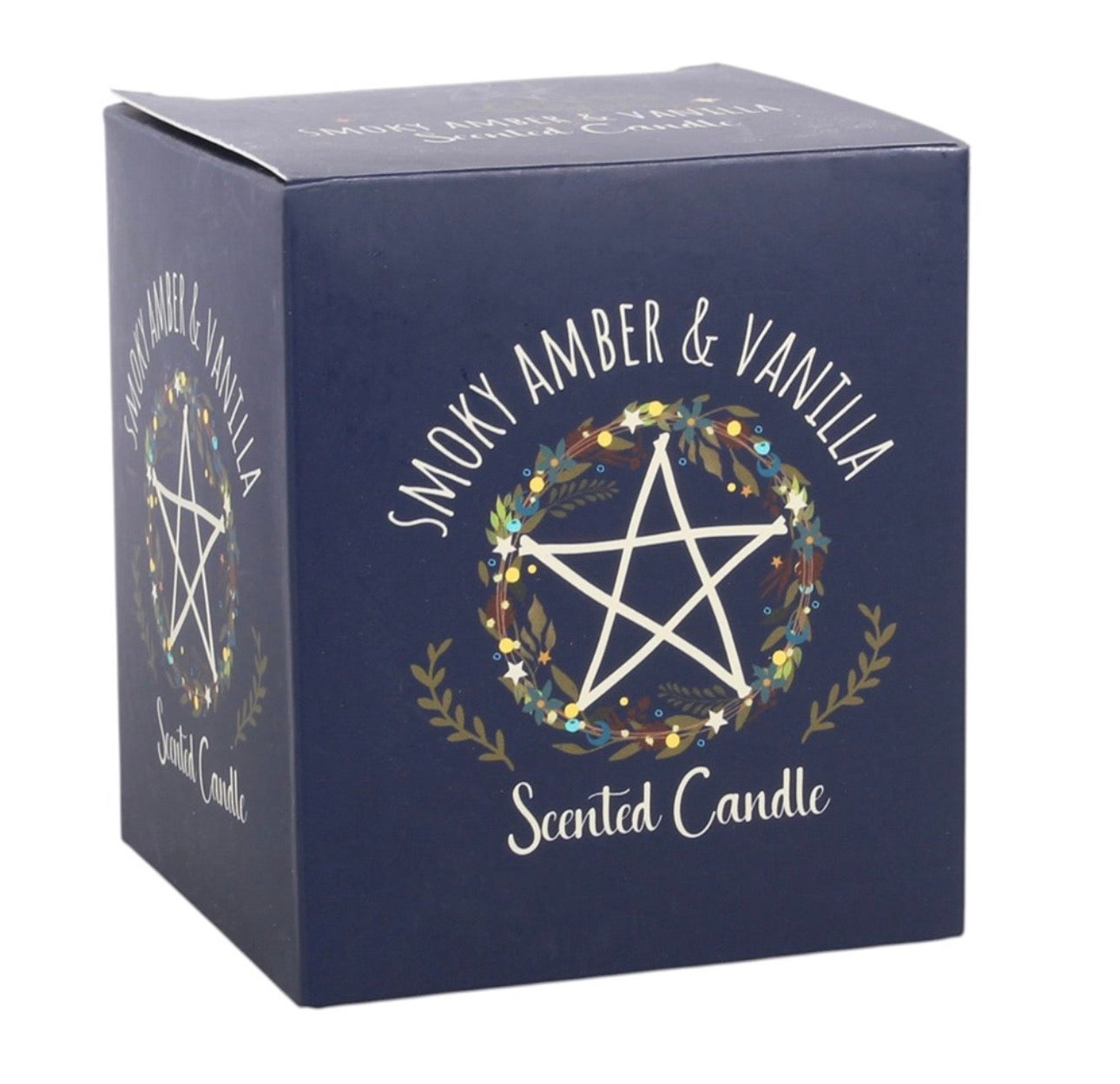 VELA DE ÁMBAR AHUMADO Y VAINILLA PARA EL SOLSTICIO