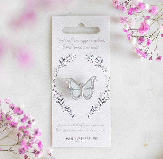 PIN DE MARIPOSA DE ESMALTE