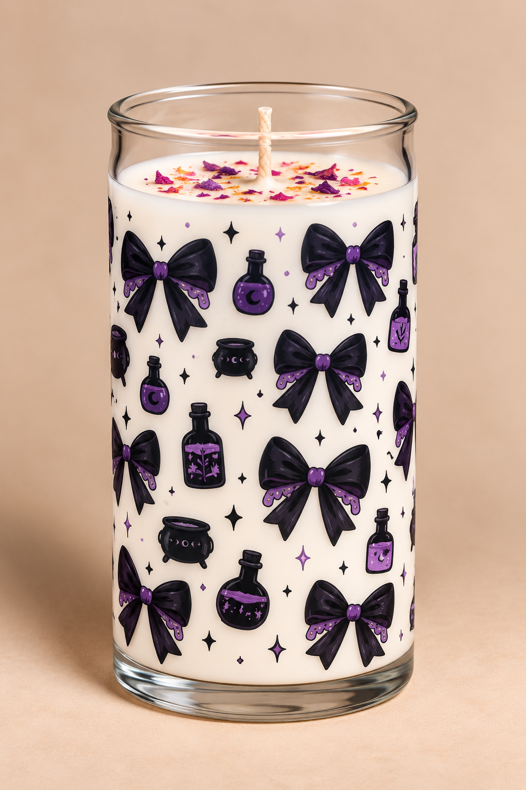 BLACK BOW WITCH — Vela de Soja “Pociones y Lazos”
