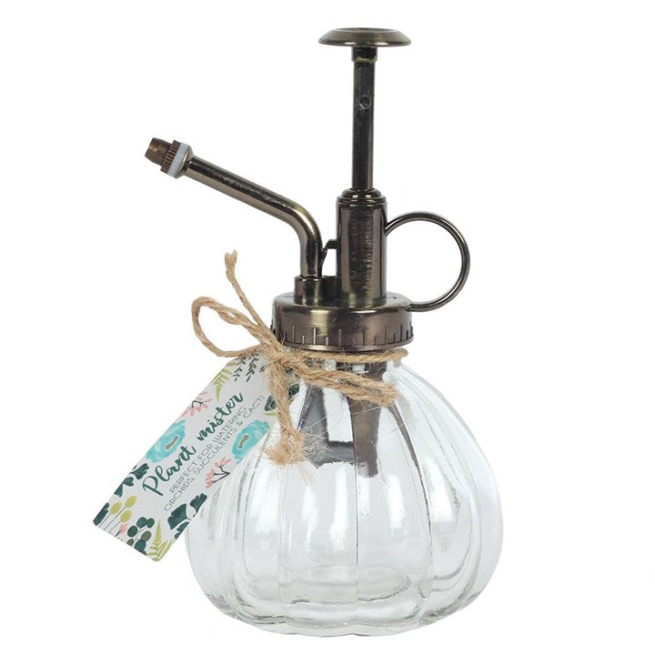 Pulverizador de plantas vidrio y metal