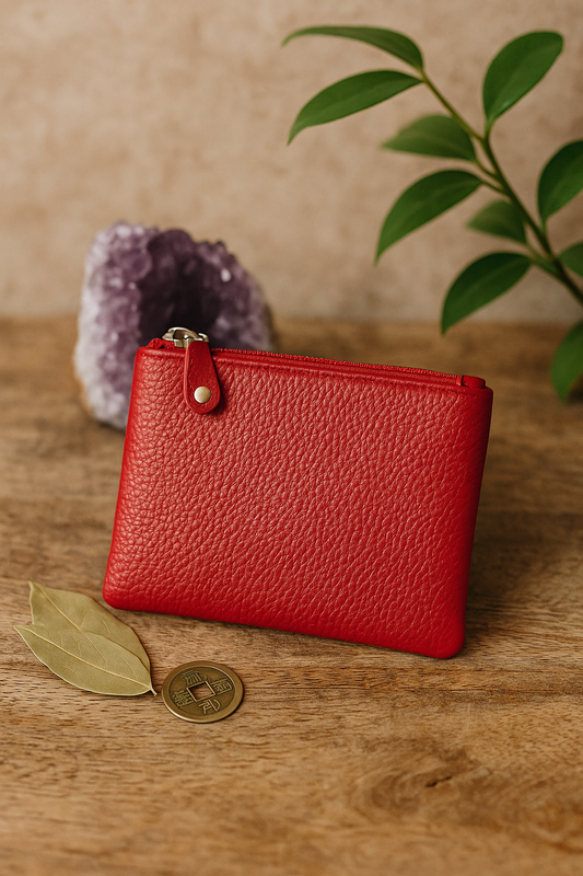Monedero rojo de la suerte Luar magic
