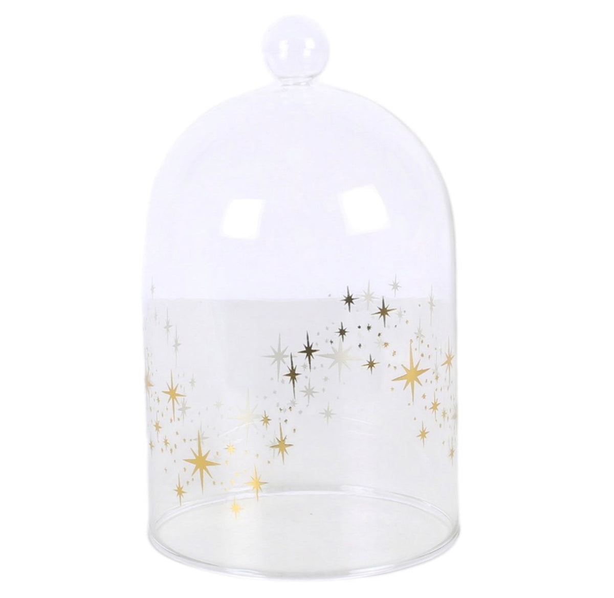 CAMPANA DE CRISTAL PARA VELAS «STARDUST»