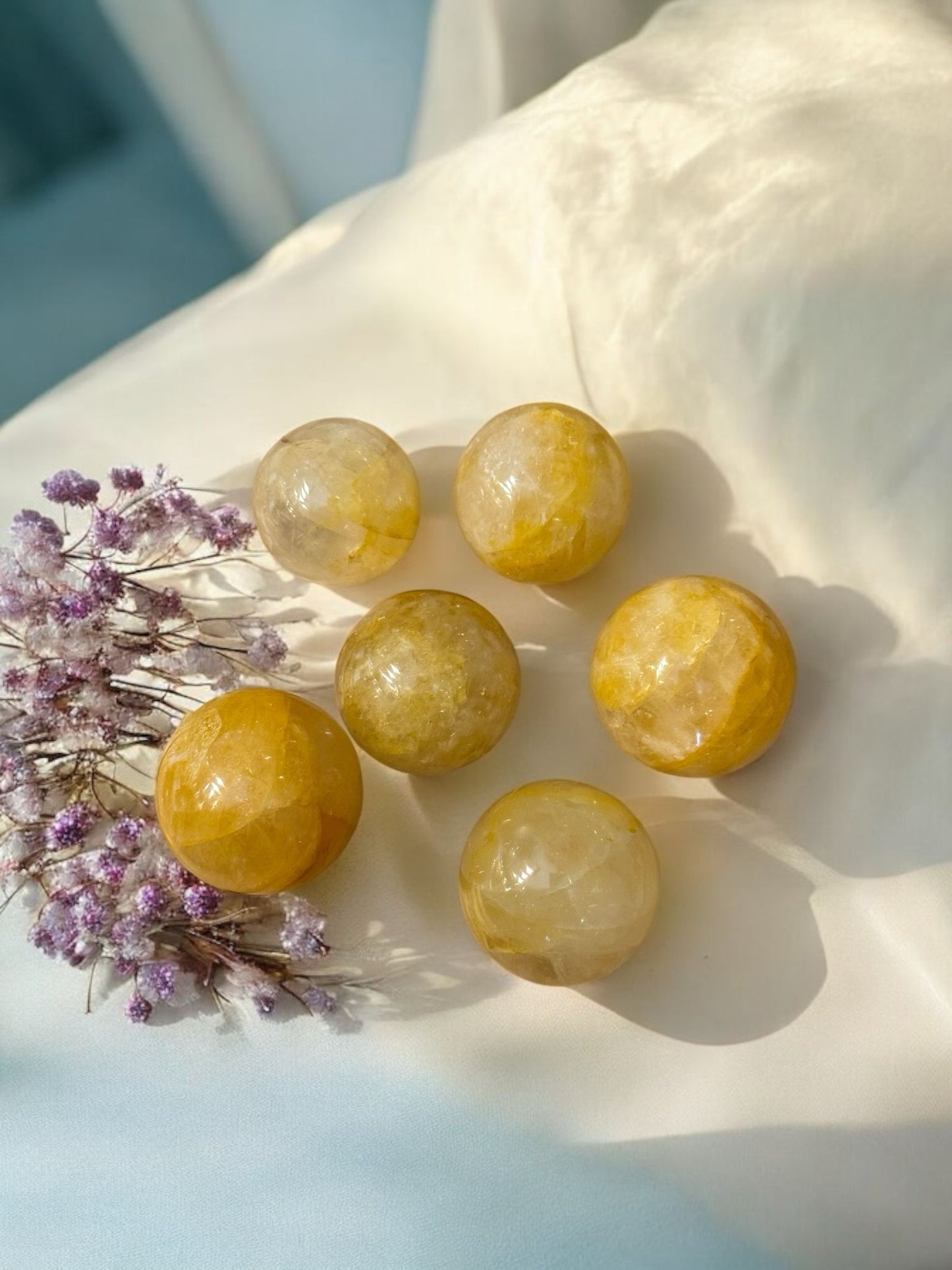 Esfera de Citrino – Sol en estado cristalino