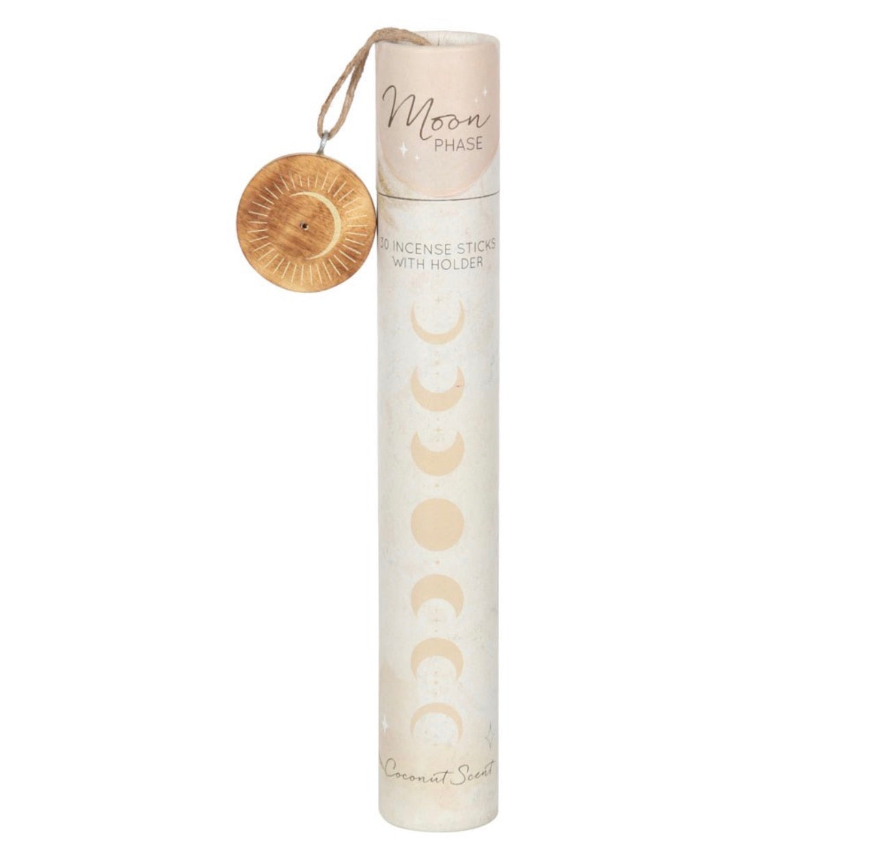 INCIENSO DE COCO CON FASE LUNAR PARA REGALO