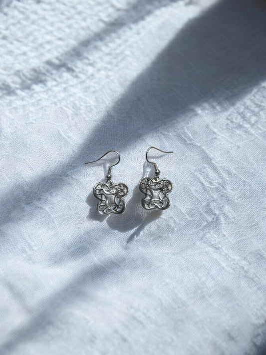 Pendientes Forma de Mariposa de Plata