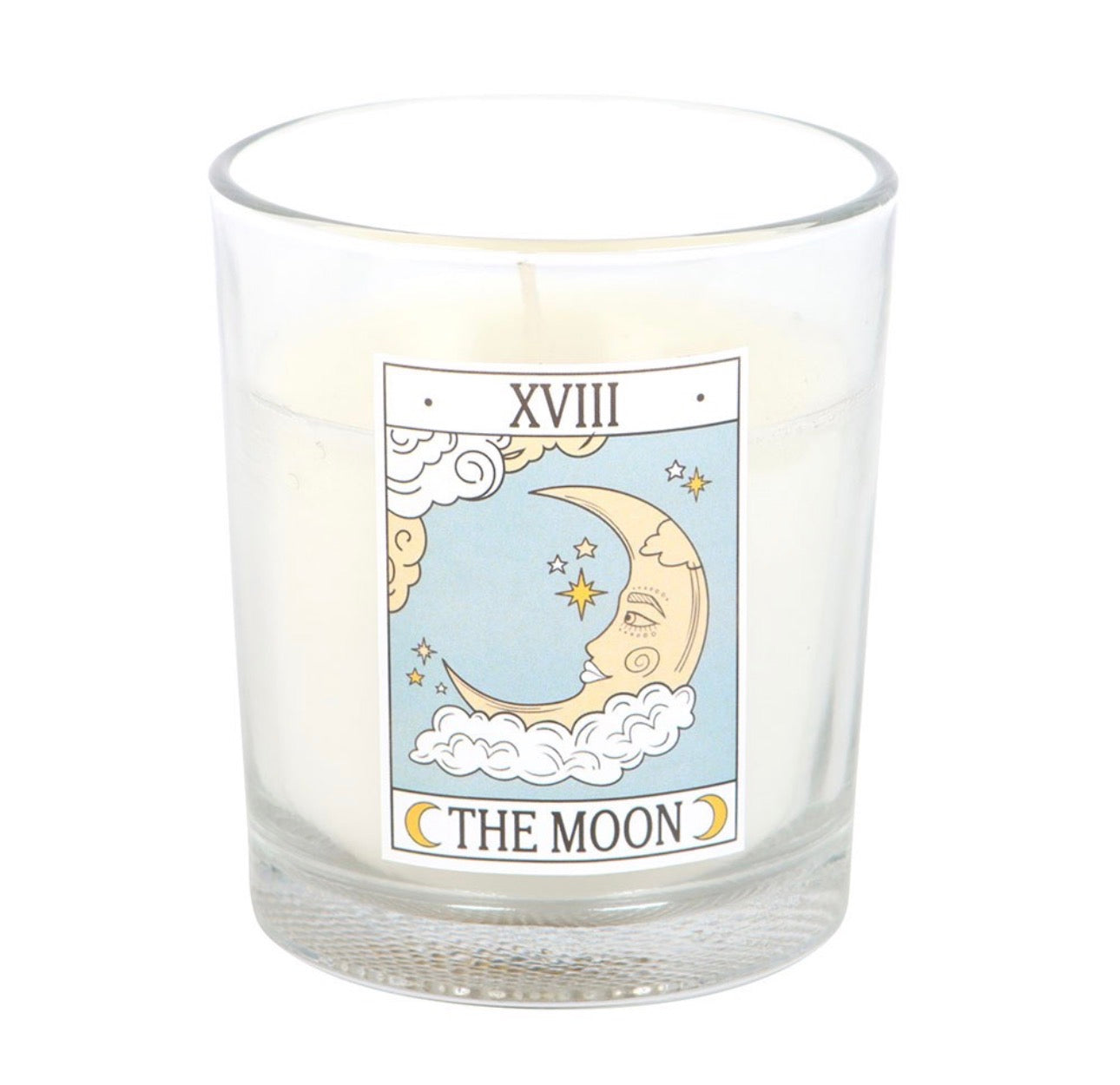 VELA DE ARÁNDANOS DEL TAROT VINTAGE DE LA LUNA