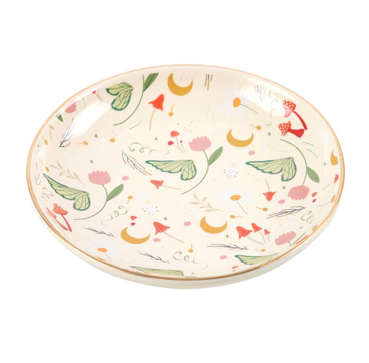 PLATO CON ESTAMPADO DE FOLKLORE DE HADAS