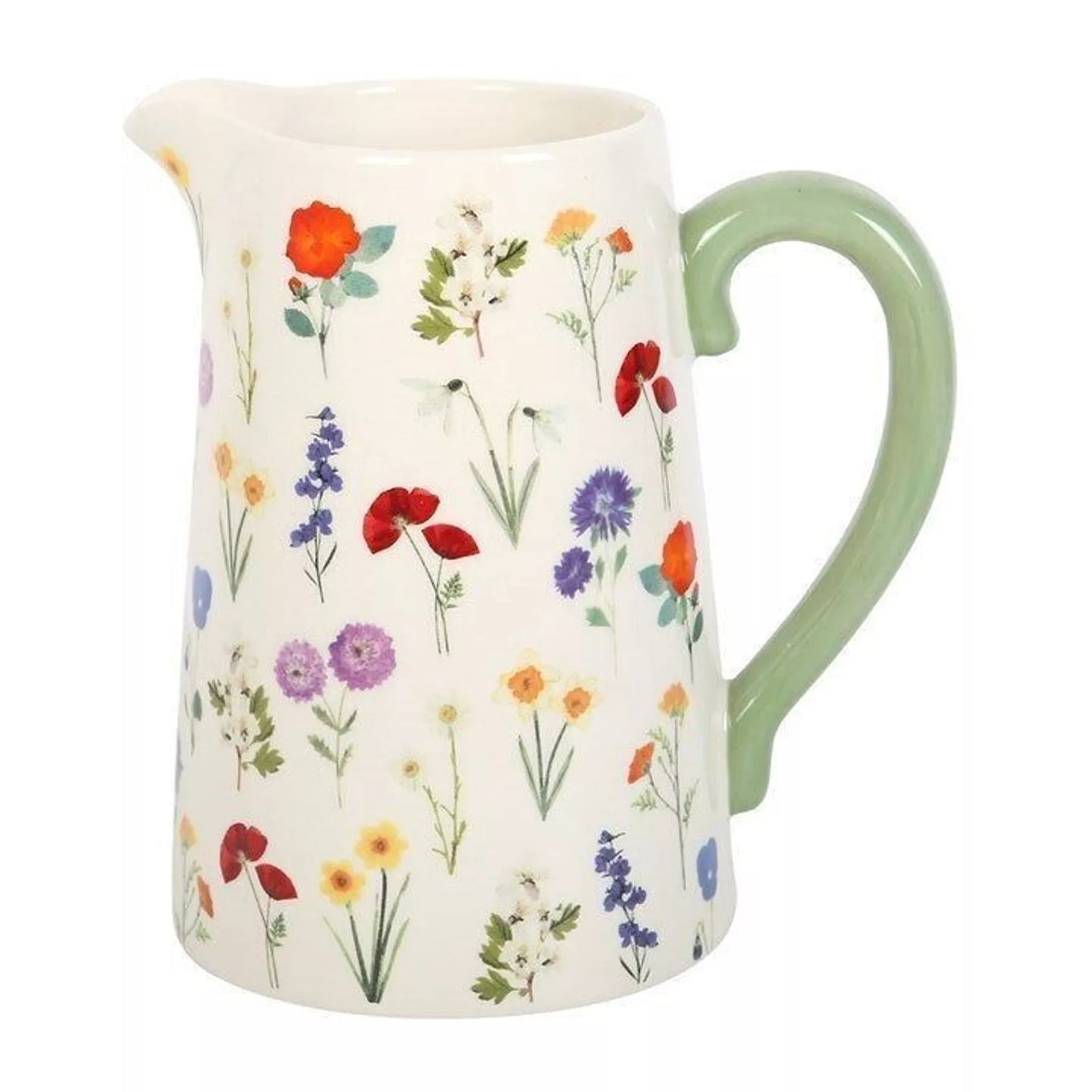 Jarra de flores de cerámica Wildflower de 17 cm