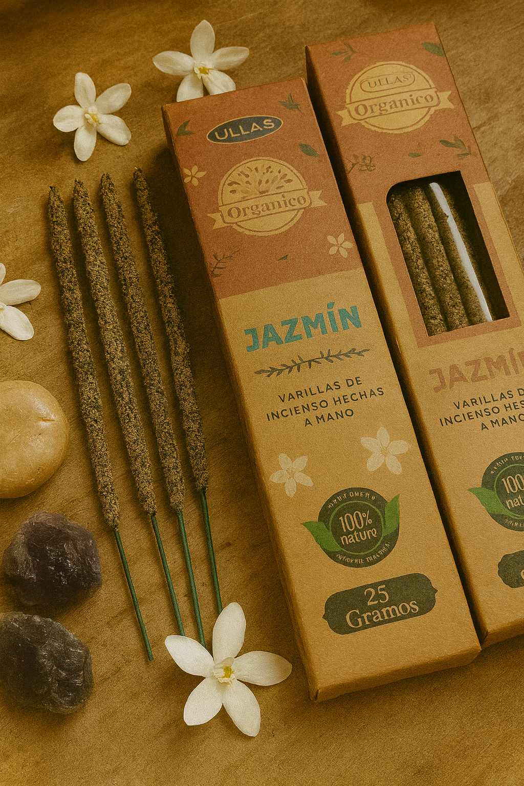Incienso Natural Jazmín Ullas