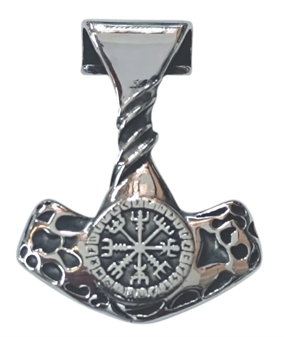 Colgante Martillo de Thor de Acero Inoxidable 60 mm