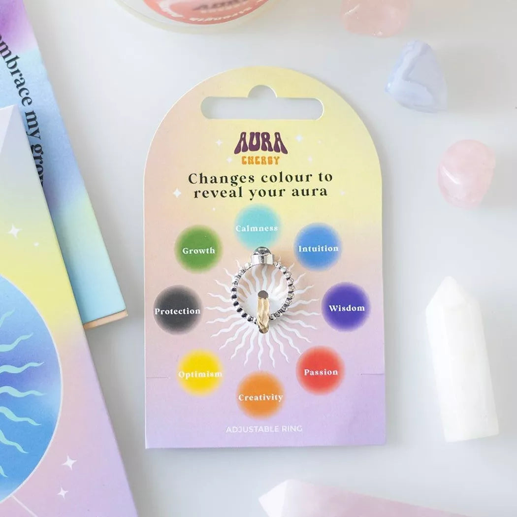 Anillos que cambian de color según tu energía y aura