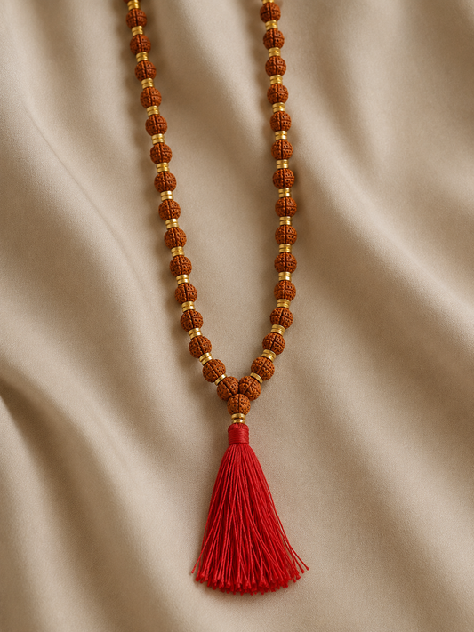 Japa mala rudraskha