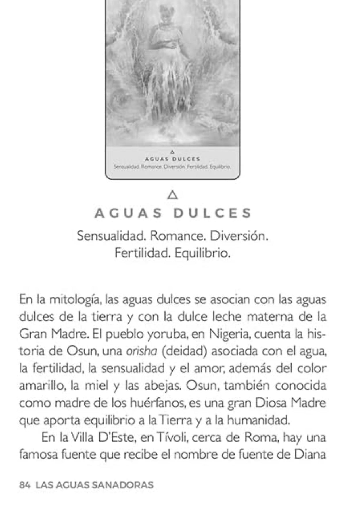 Oráculo aguas sanadoras