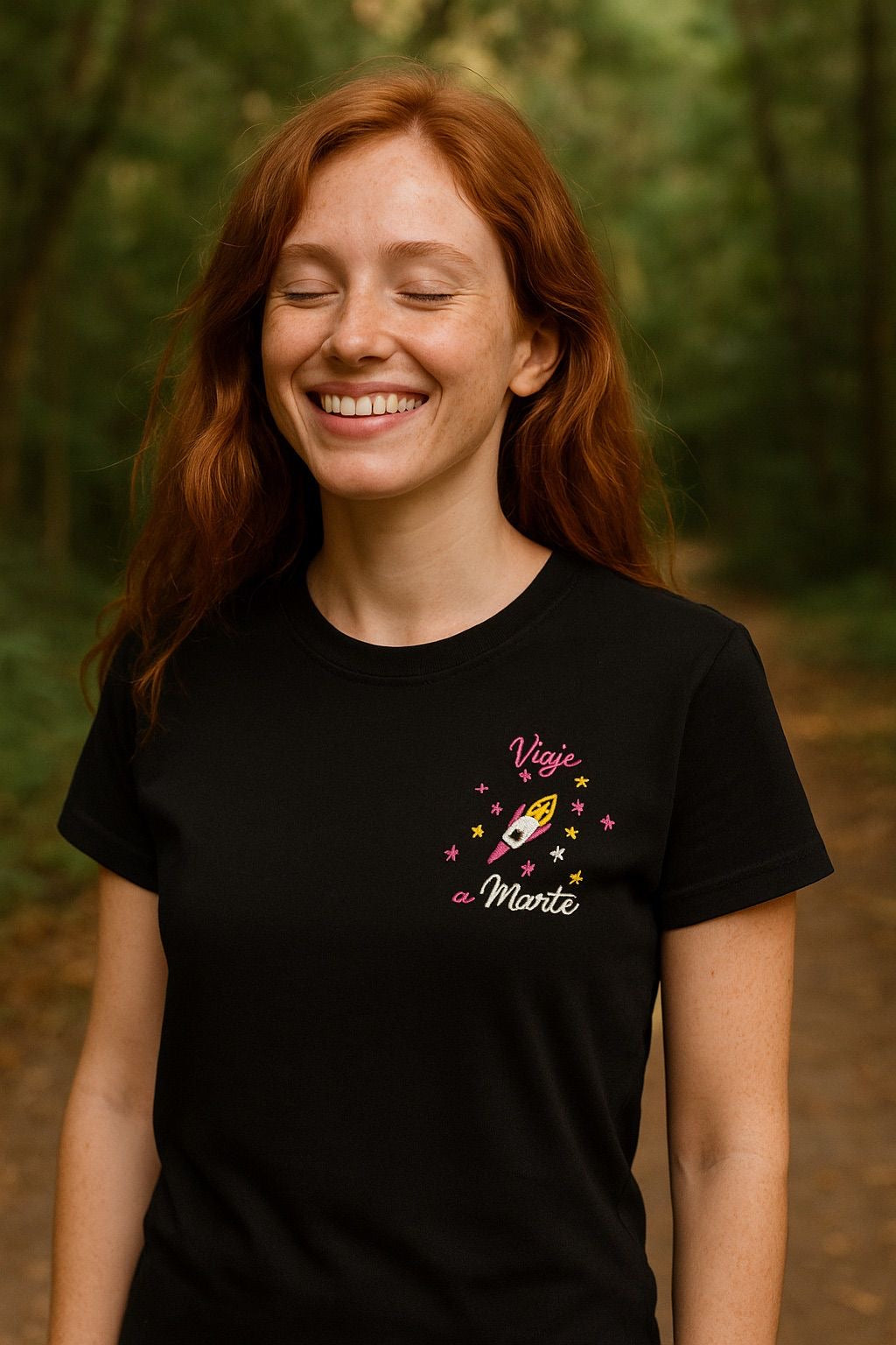 Camiseta viaje a(Marte) Luar magic