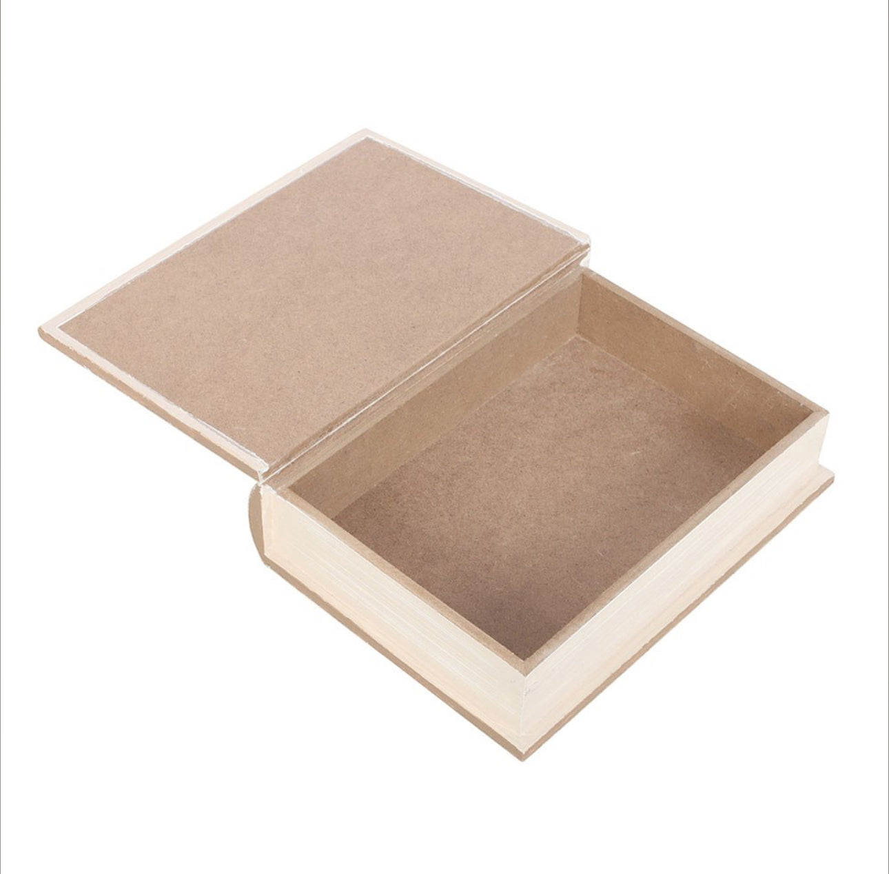 Caja de almacenamiento con forma de libro de tarot vintage