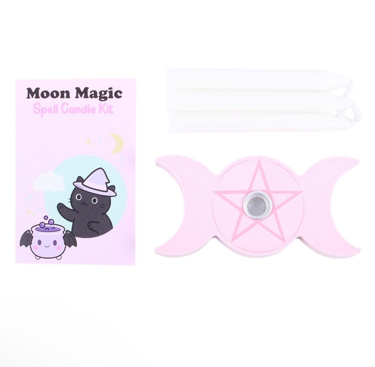 KIT DE VELAS PARA HECHIZOS DE MAGIA LUNA