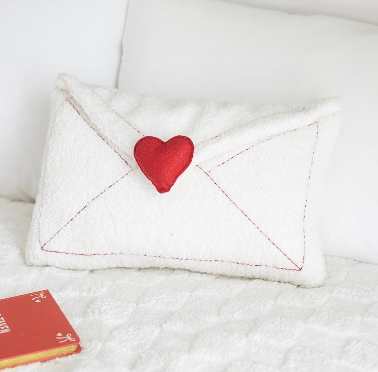 COJÍN BOUCLE CARTA DE AMOR