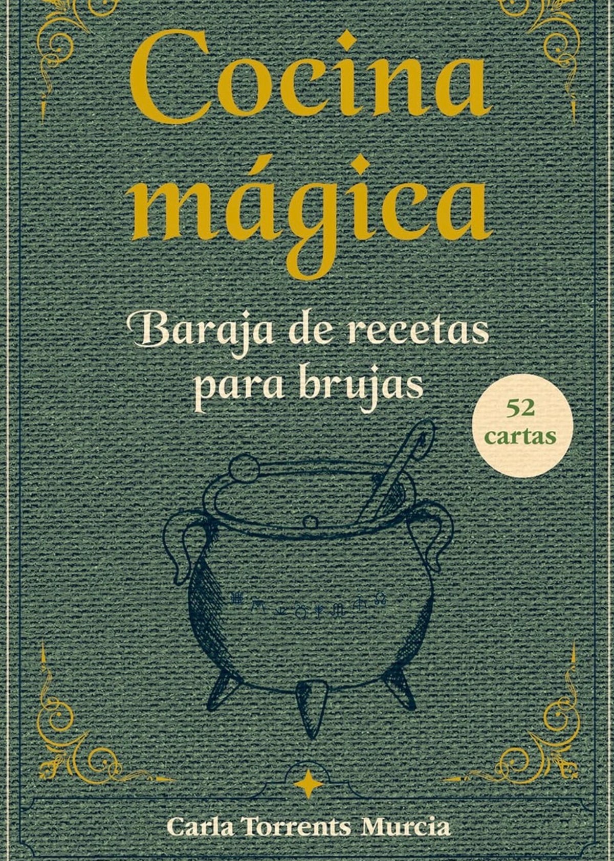 Cocina mágica: Baraja de recetas para brujas