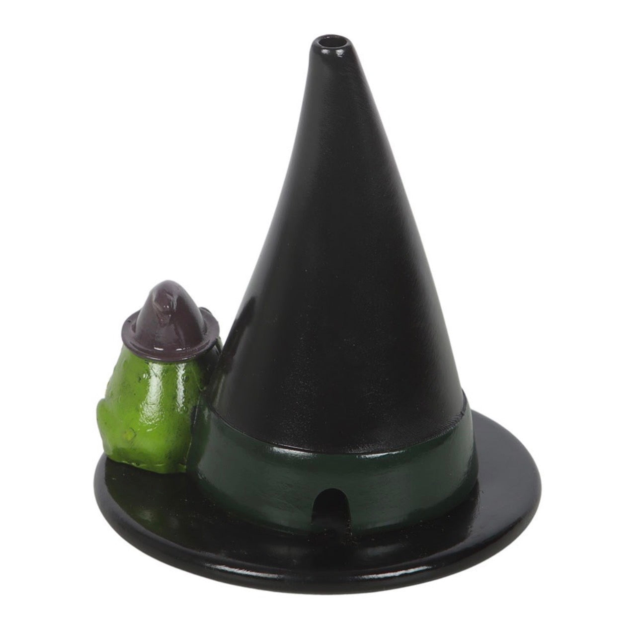 QUEMADOR DE CONOS DE SAPO MÁGICO Y SOMBRERO DE BRUJA