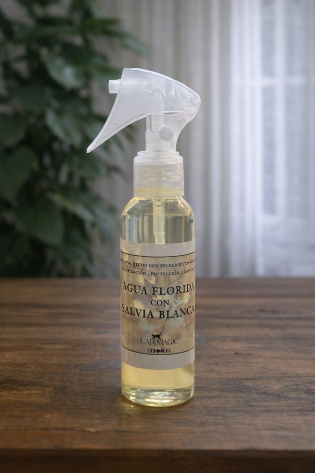 Agua florida con salvia blanca artesanal Luar magic