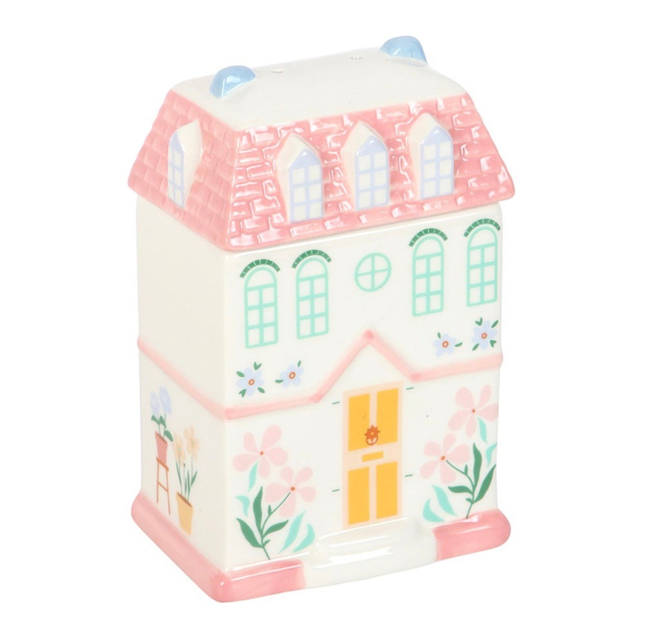 QUEMADOR DE ACEITE Y CALENTADOR DE CERA PASTEL CASA