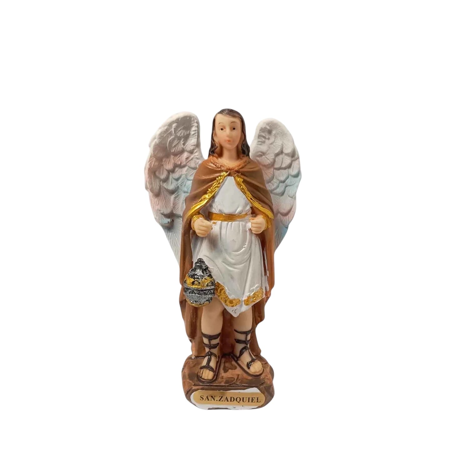 Figura Arcangel San Zadquiel 15 Cms