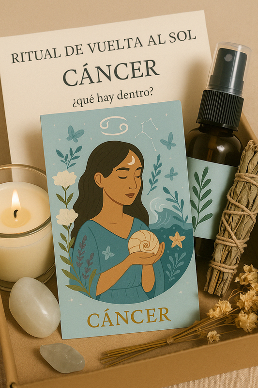 Caja de vuelta al sol Cáncer