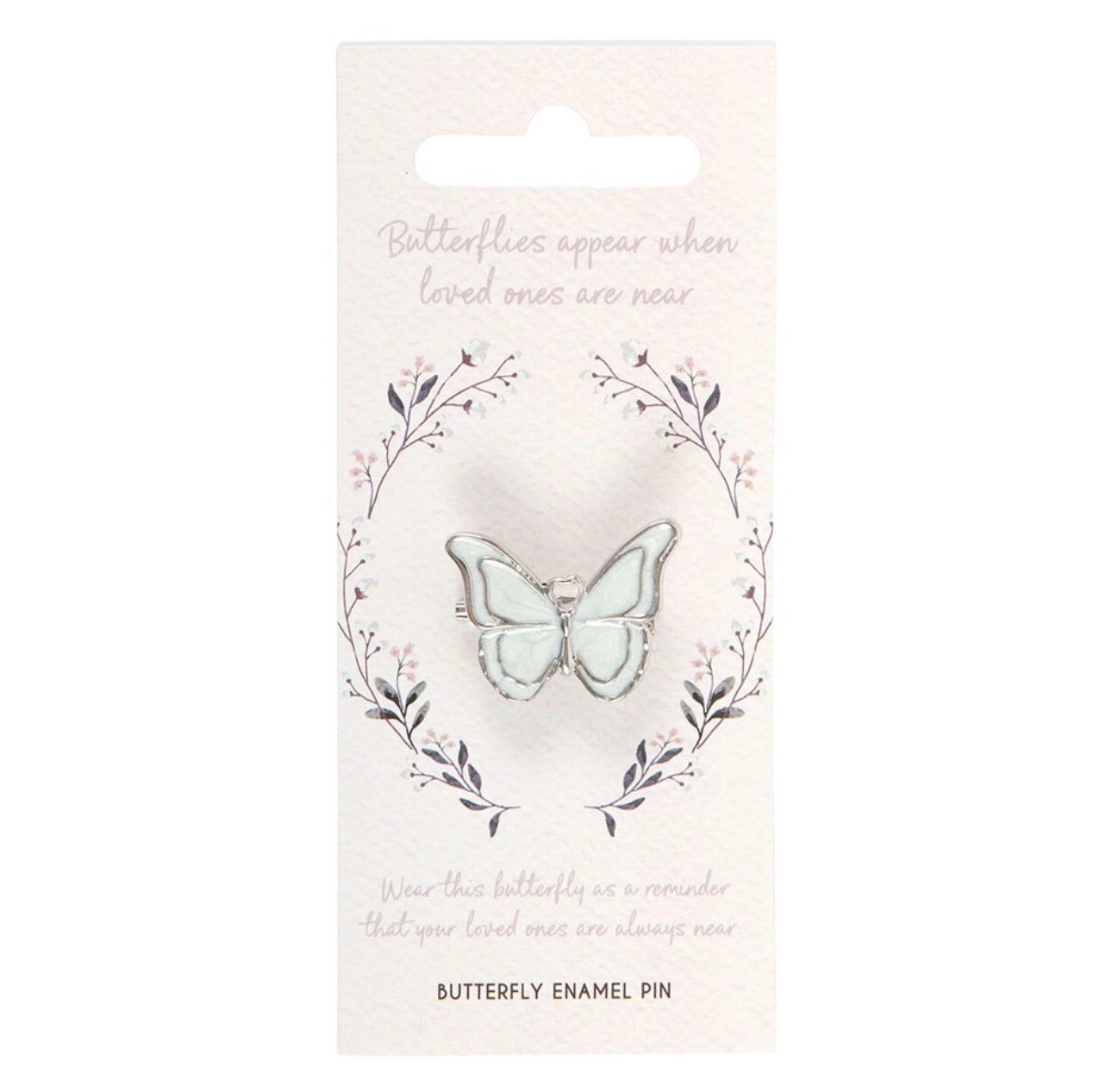 PIN DE MARIPOSA DE ESMALTE