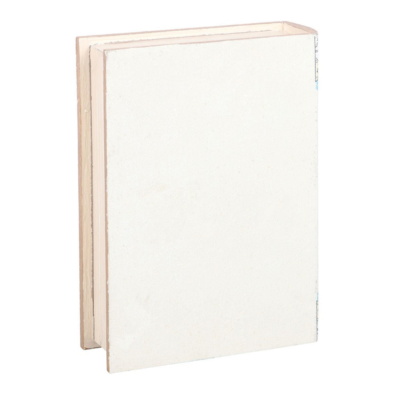 Caja de almacenamiento con forma de libro de tarot vintage