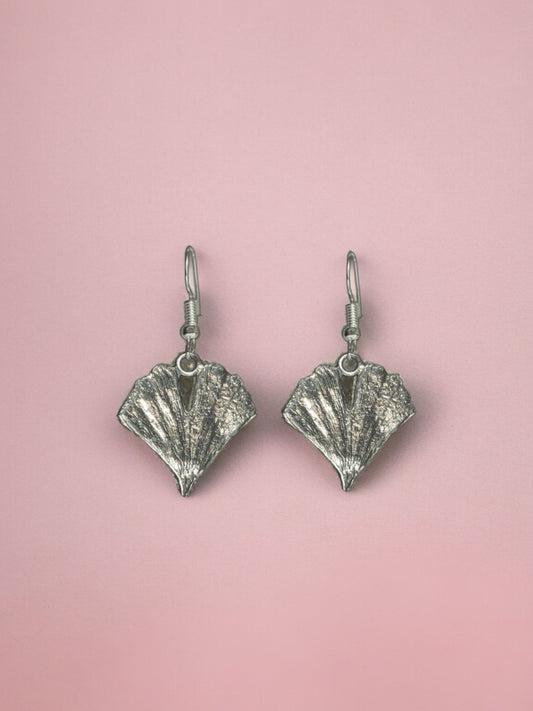 Pendientes ginkgo biloba