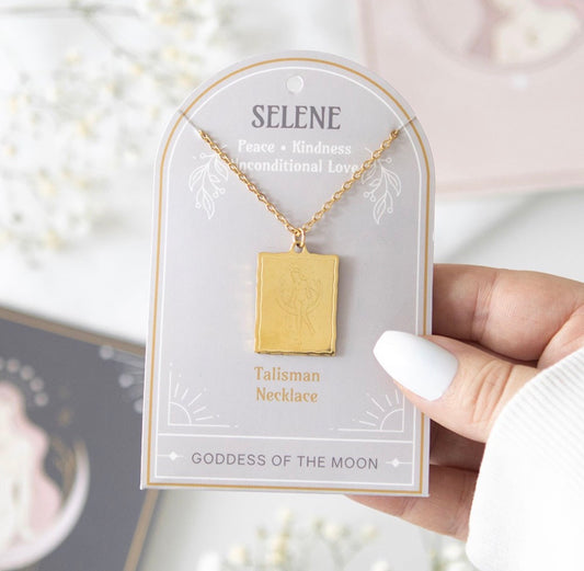 COLLAR TALISMÁN DE LA DIOSA SELENE