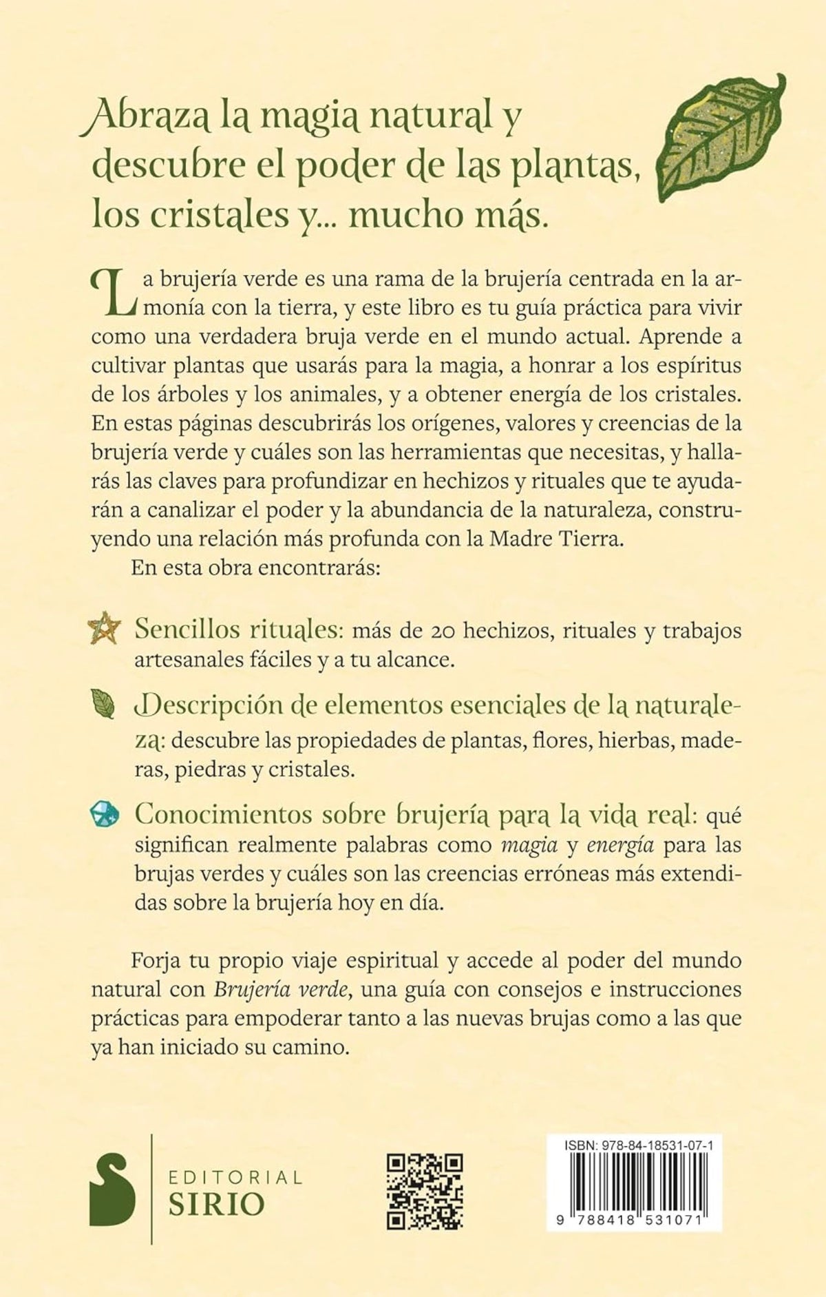 Brujería verde: Descubre la magia de las plantas, hierbas, cristales y más