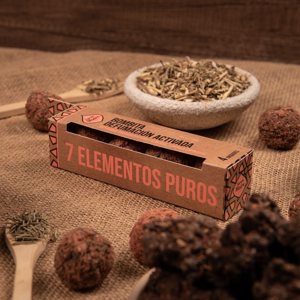 Bombita de defumación 7 elementos puros