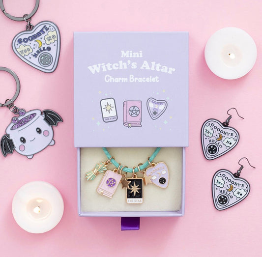 PULSERA CON DIJE DE ALTAR DE BRUJA MINI