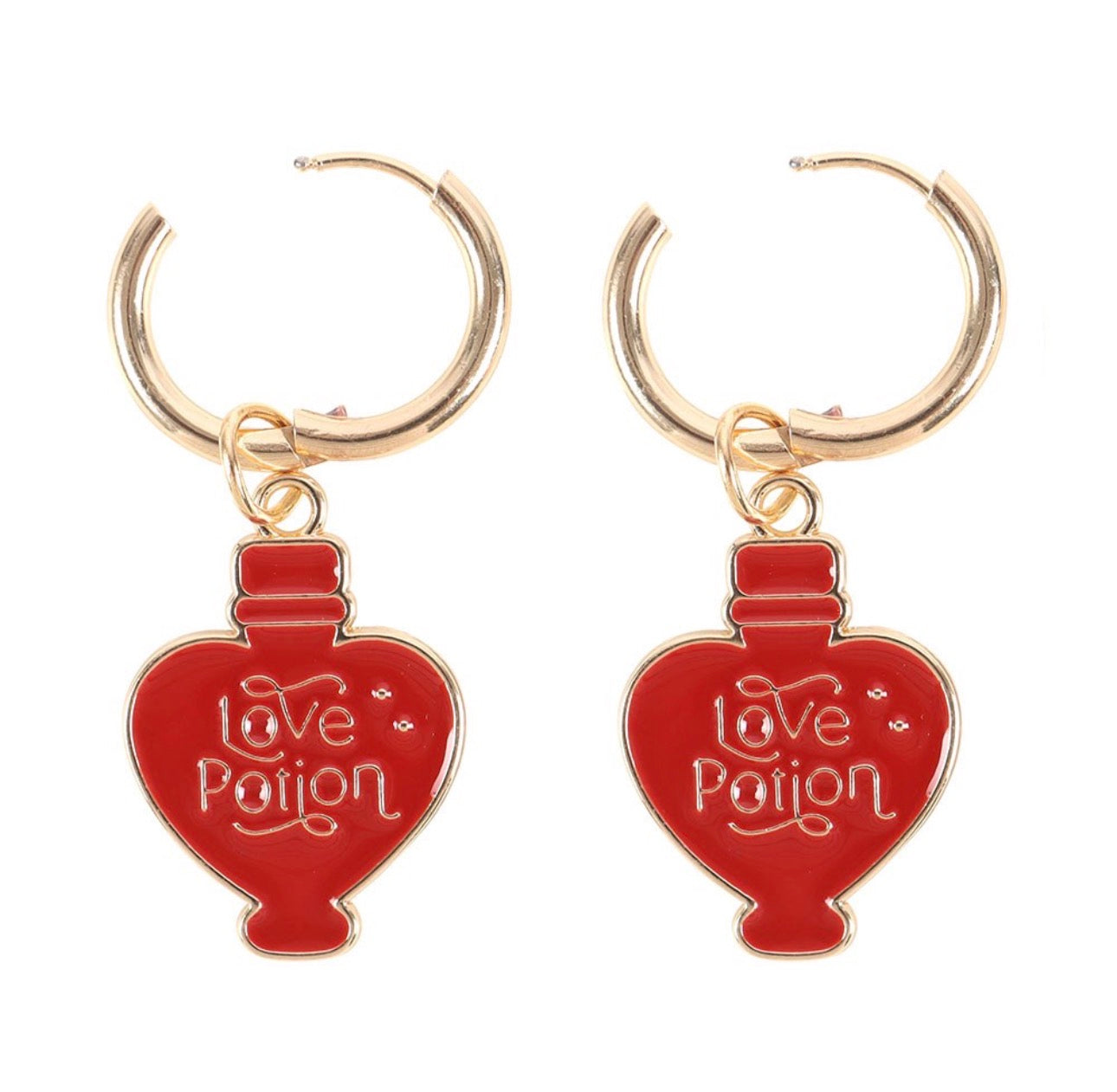 PENDIENTES DE POCIÓN DE AMOR