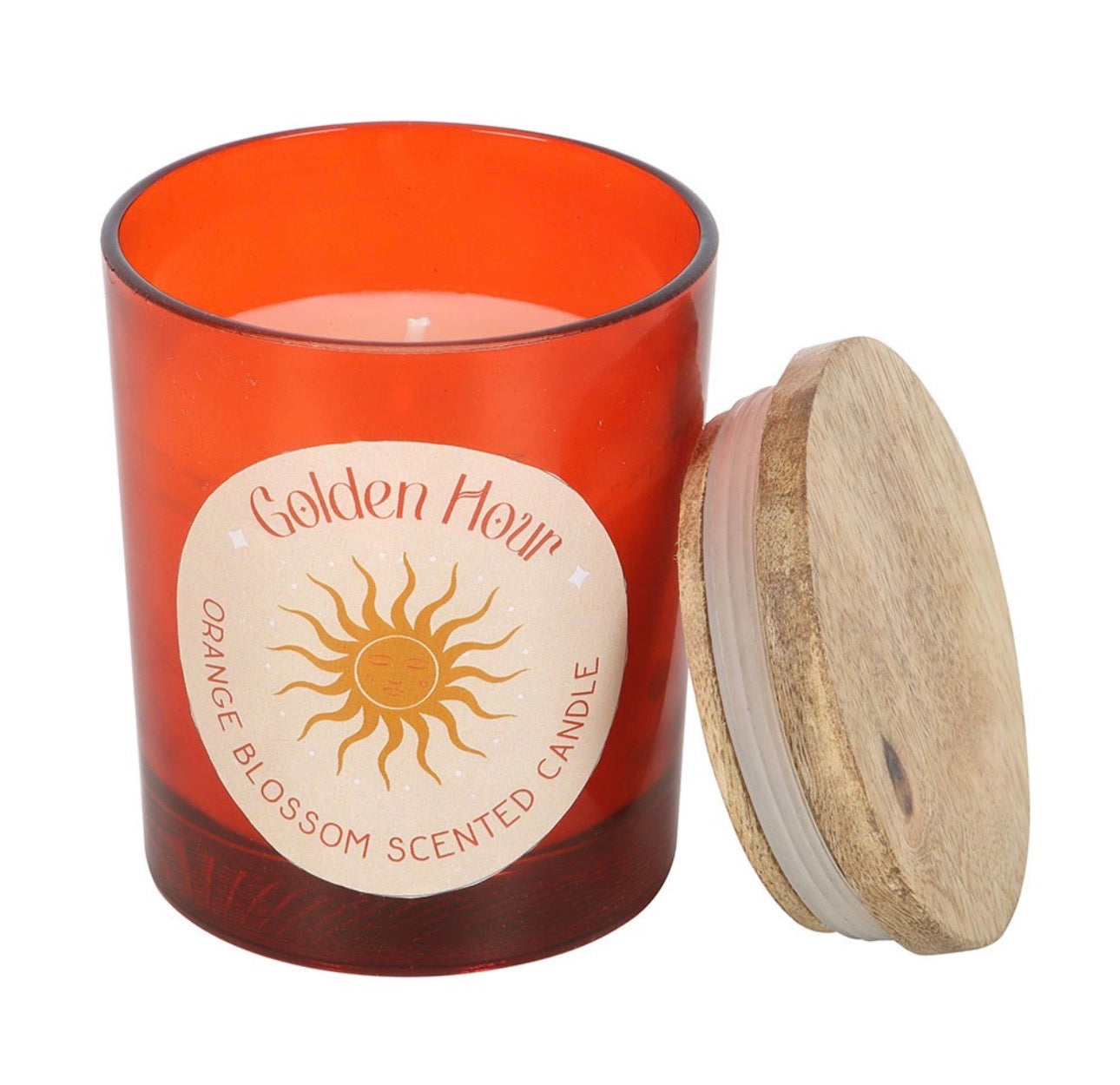 VELA DE FLOR DE AZAHAR HORA DORADA