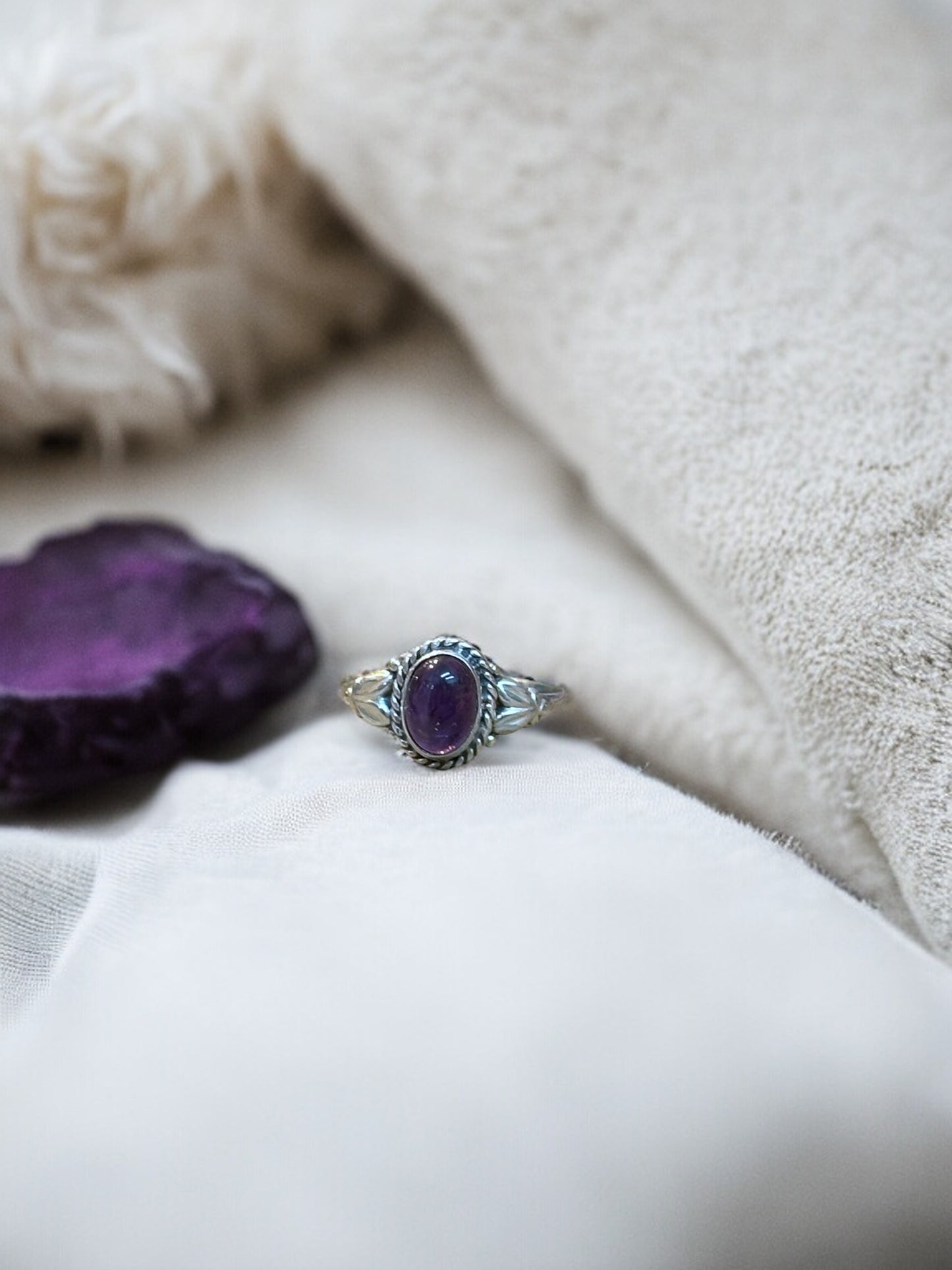 Anillo amatista Sofía