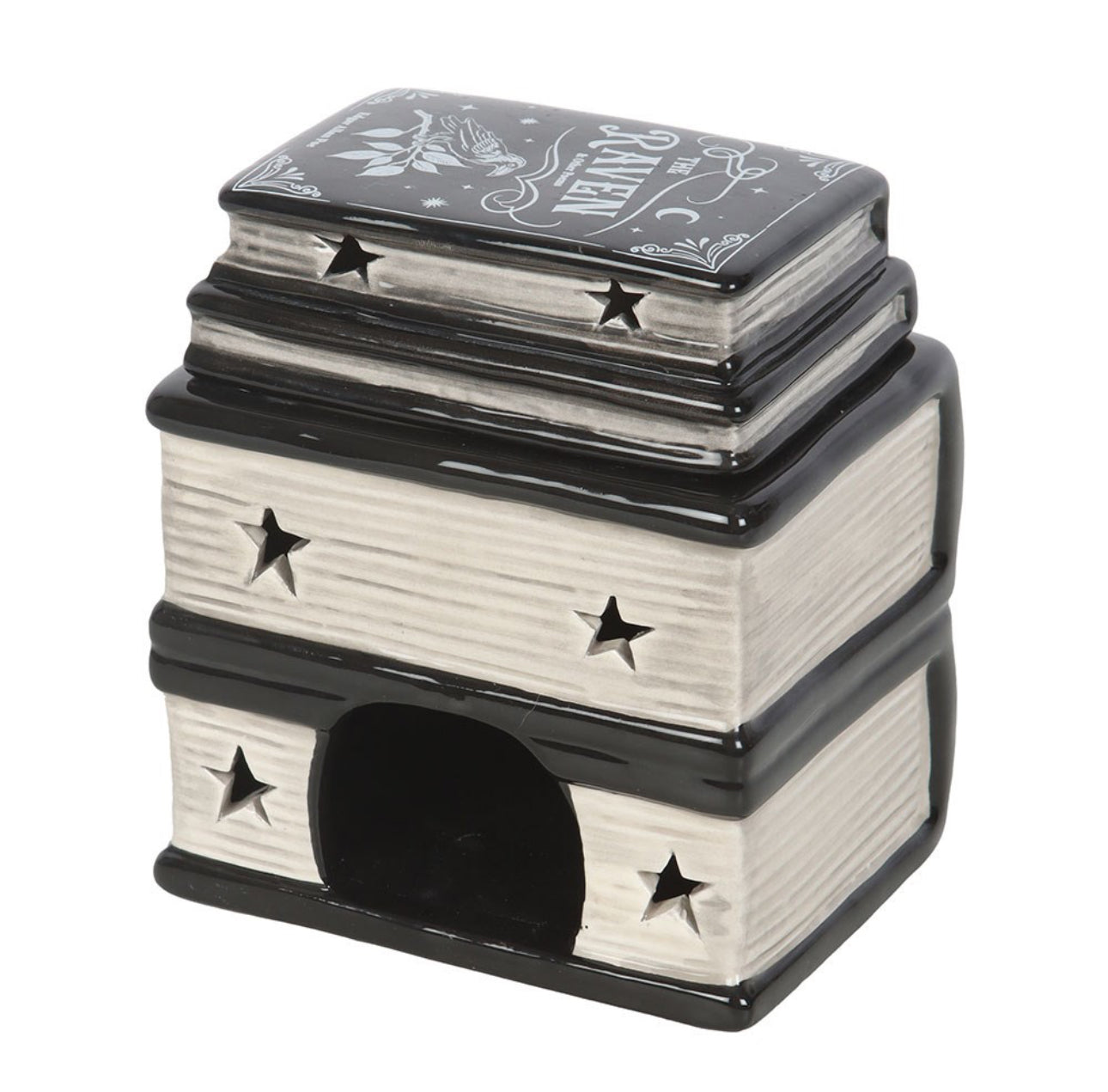 Quemador de aceite y calentador de cera Book of Spells