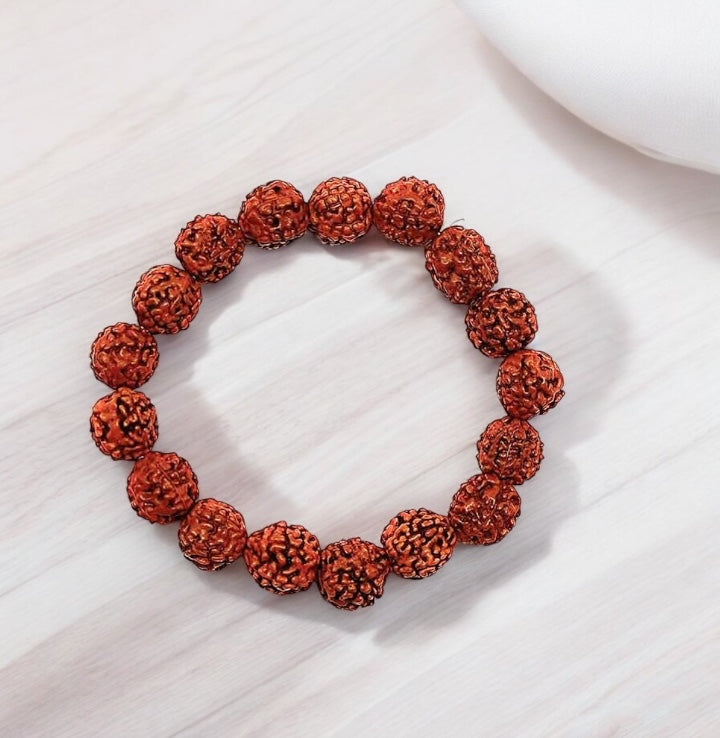 Pulsera de Rudraksha 10 mm