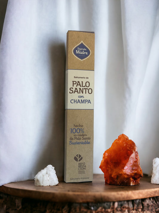 Incienso palo santo con champa