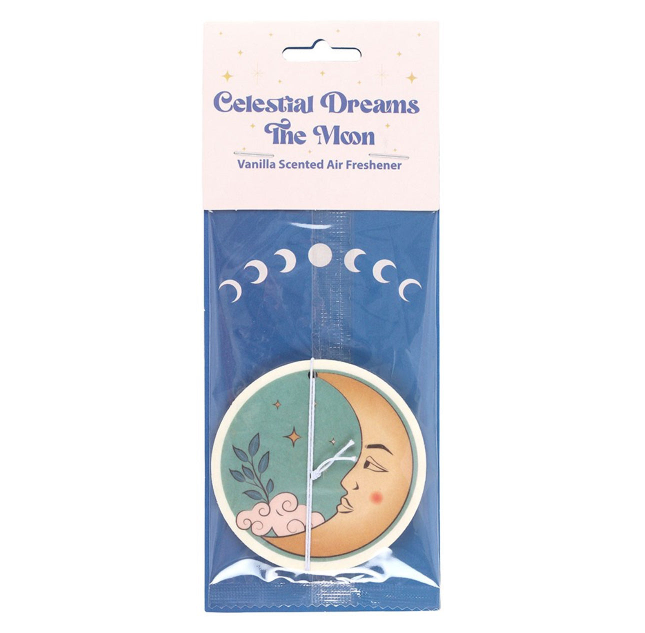 Ambientador con aroma a vainilla y luna