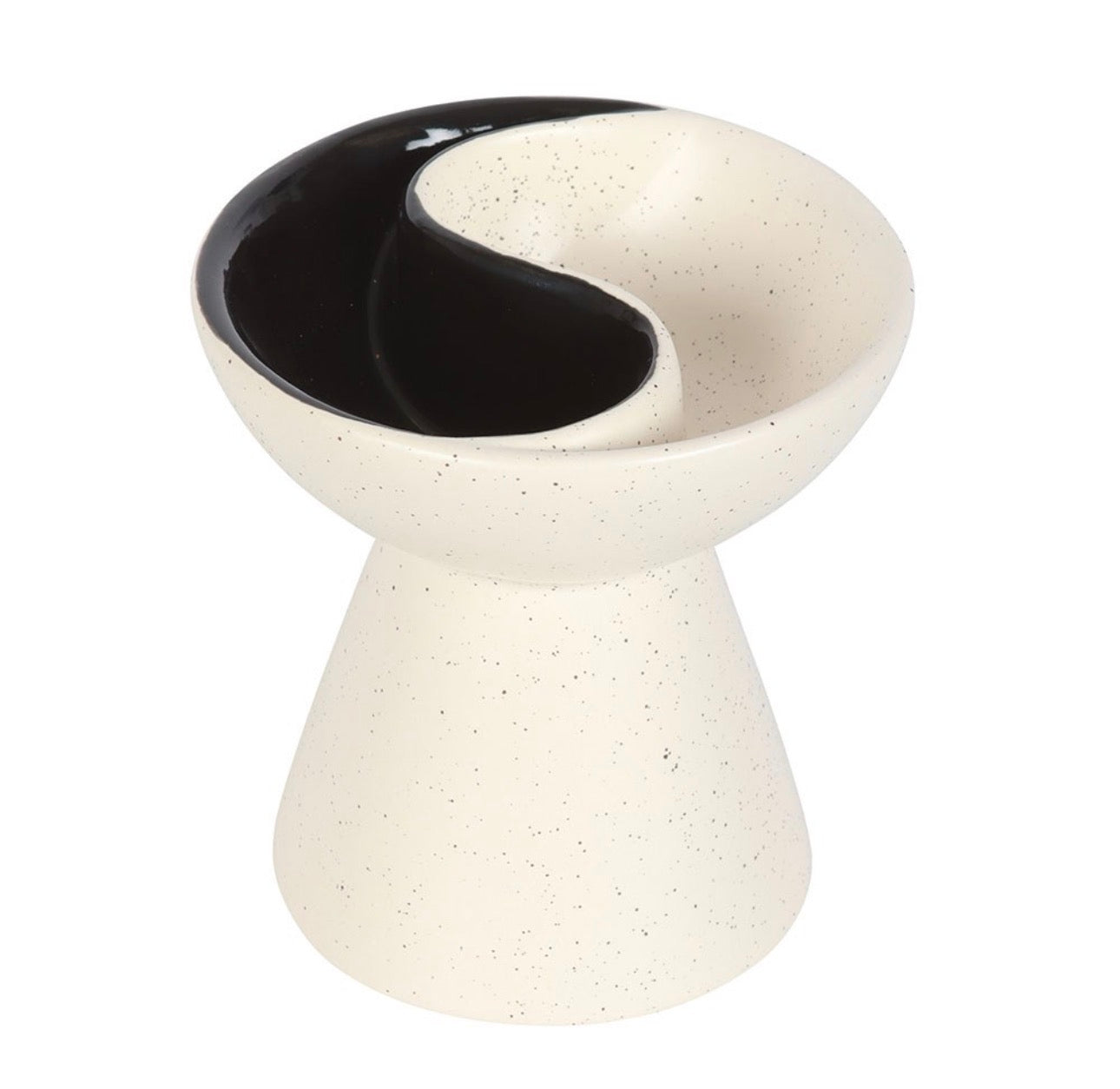 QUEMADOR DE ACEITE Y CALENTADOR DE CERA DOBLE YIN YANG